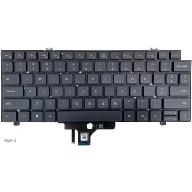 Tiugochr Laptop Replacement US Layout Backlit Keyboard for DELL Latitude 5400 5401 5410 5411 7400 7410
