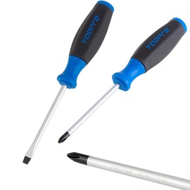 HOUSON Bicycle Screwdriver Set - Slotted/Phillips Head Made of Chrome Vanadium Steel with Anti-Slip Grip for MTB/Road Bikes