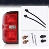 PIT66 Tail Lights Assembly, Compatible with 2014-2019 Chevy Silverado/2015-2019 GMC