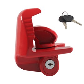 Taoluwin Trailer Hitch Lock Universal Adjustable Fit 1-7/8" 2" 2-5/16" Couplers, Heavy Duty Weatherproof Caravan Hitch Lock, Anti-Theft RV Locks for Trailers, Trucks, Boats