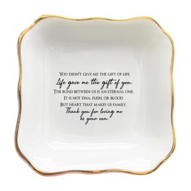 BAT TRANG Ceramic Jewelry Tray, Mother Of The Groom Gifts From Bride, Mom Ring Dish, To Mom From Bride, Mother Of Groom Gift, Mother In Law Gifts, Stepmother Gifts From Daughter