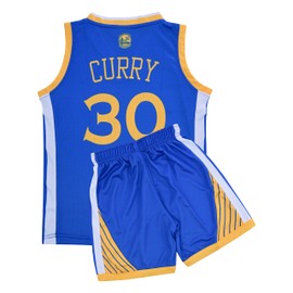 VEGAS APPAREL Kids Basketball Kit, 2 Piece Sleeveless Kids Basketball Jersey Shirt Basketball Outfit for 2-14 Years Boy