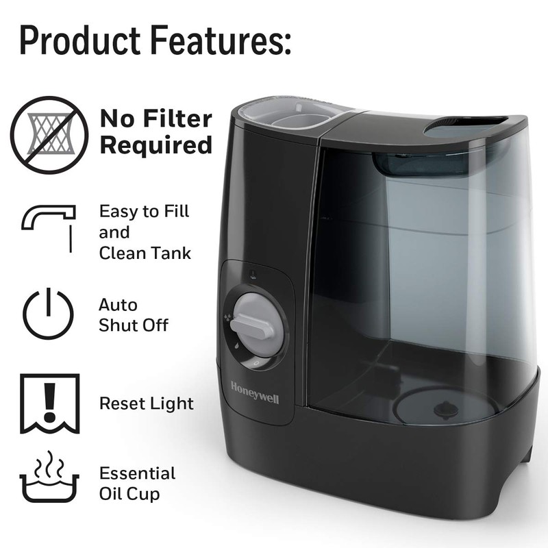 Honeywell - HWLHWM845B - Warm Mist Humidifier