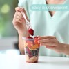 Plasticpro Clear Plastic Forks Disposable Cutlery Utensils 50 Count