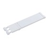 Heian Shindo KBS-45 Tension Shelf, Flat, Slim, White, Mounting Width