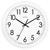 Acctim 21892 Abingdon White Wall Clock 255mm Diameter, One Size