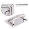 Kuuleyn Boat Hatch Handle,Boat Flush Hatch Locker Cabinet Lift Pull