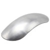 Universal Unpainted Silver Motorcycle Aluminum Short Front Mudguard Fender Mud