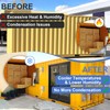 2-Pack Stainless Steel Shipping Container Air Vents – Rust-Free Heavy-Duty