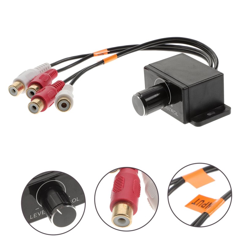 OSALADI Audio Volume Control Knob Car Level Controller Remote Level