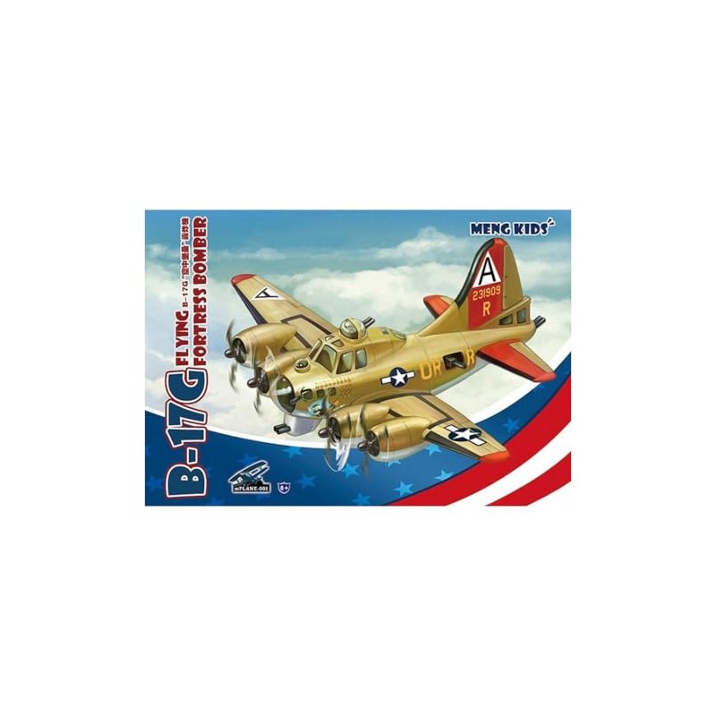 MENG "Model Kids B-17G Flying Fortress Bomber Kit (Multi-Colour)