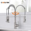 OWOFAN Kitchen Faucet Low Lead Commercial Solid Brass Single Handle