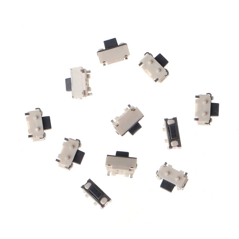 Buwei 10 pieces / 1 set side tactile push button