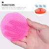FOMIYES 4pcs Massage Shampoo Brush Hair Massager Scalp Scrub Brush