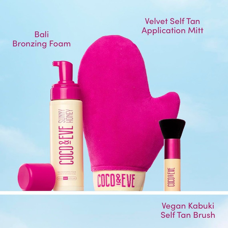 Coco & Eve Sunny Honey Bali Bronzing Bundle (Dark). All