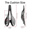 Full carbon fiber saddle bike vtt racing saddle wave road