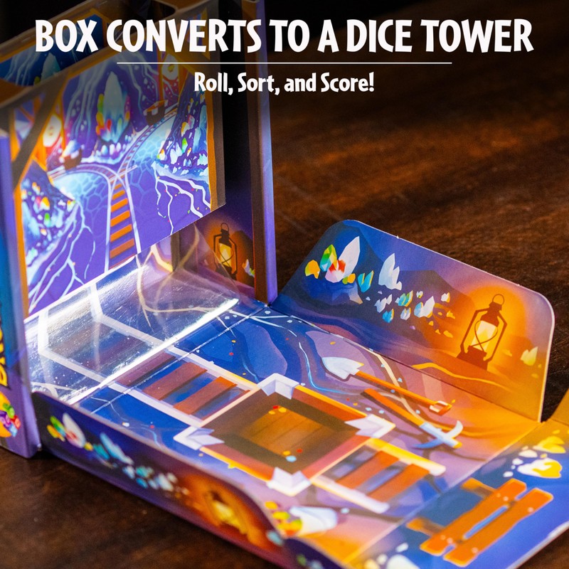 ThinkFun Gemstone Caverns: The Dice Game for All Fantasy Lovers!