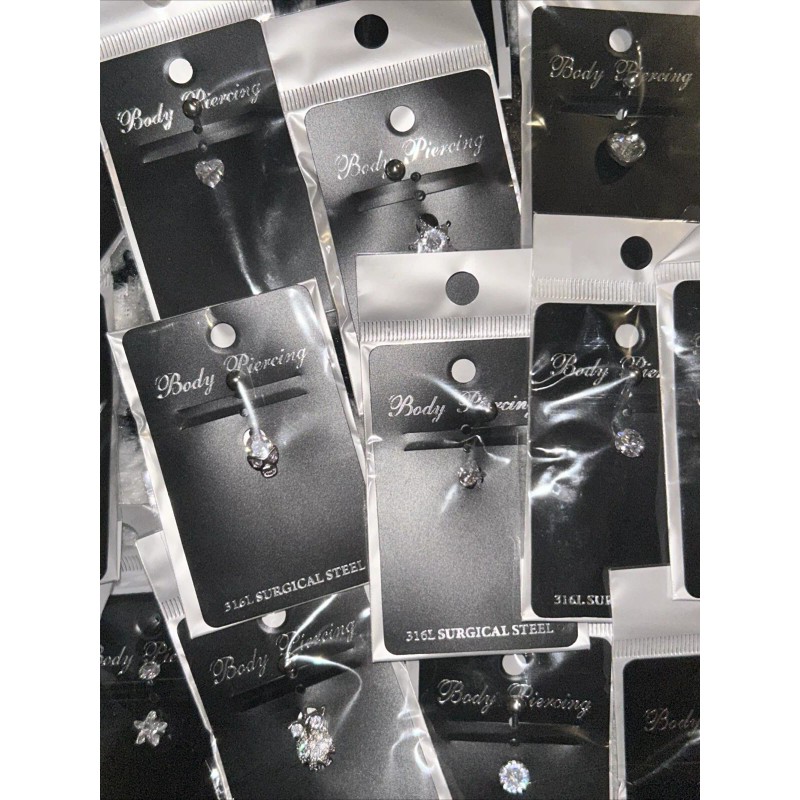 Body Jewelry Belly Button Rings 15pc!