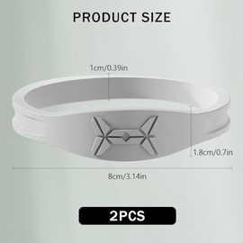HASTHIP® 2 Piezas Correa de Rodilla para Tendón Rotuliano,Soporte Ajustable con Almohadilla de Silicona,Alivio del Dolor Rodilla para Correr Baloncest