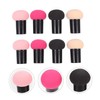 Minkissy 8pcs Cosmetic Makeup Sponges Mushroom Design Sponges Handle for