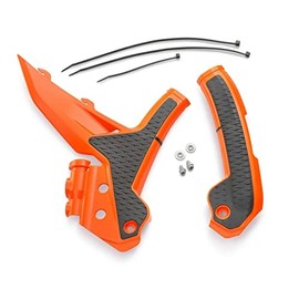 2023 KTM FACTORY RACING FRAME PROTECTION SET (ORANGE/BLACK)