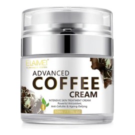 Crema Facial Extracto Natural Café Antioxidante Aclarante