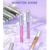 RoseFlower 12 Pieces Diamond Glitter Eyeliner Liquid Set 12 Colours