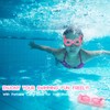 Kids Swim Goggles with Earplugs for Toddler Kids Girls Boys