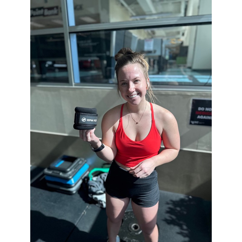 RPW FIT Soft Ankle Strap for Cable Machine (Black)