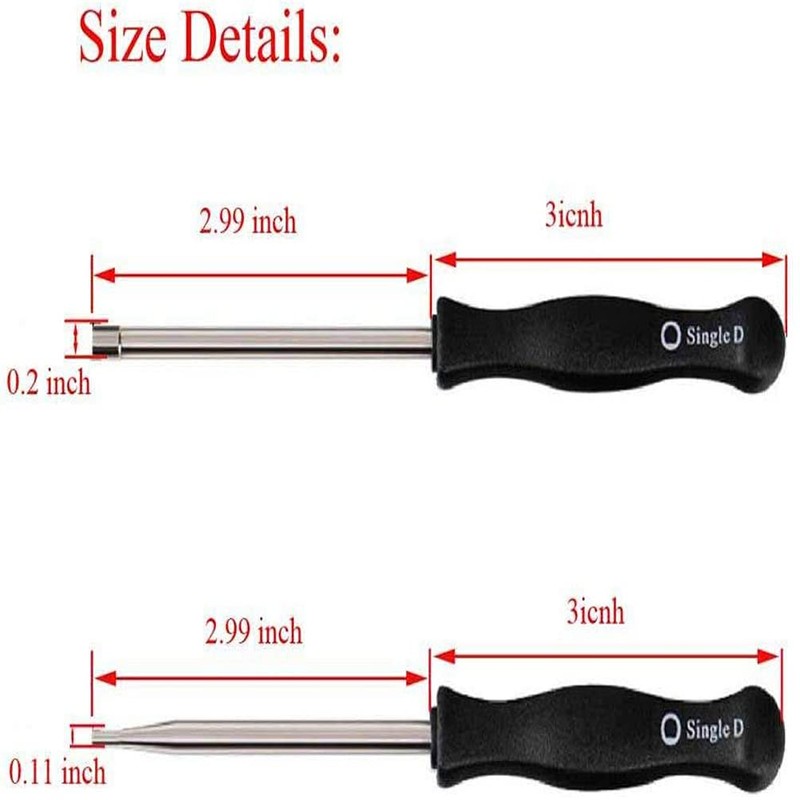 Ticfox Screwdriver Set Carburettor Adjustment Tool Screwdriver + Carburetor Cleaning
