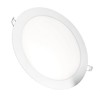 JANDEI - Downlight LED 18W Round 3000K/4200K/6000K Flat White Frosted