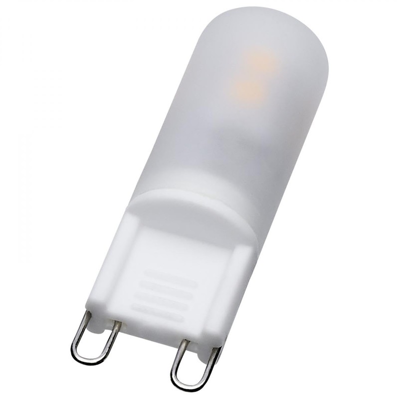 Satco S12330-2 Watt T4 LED Bulb, G9 Base, Frost Finish,