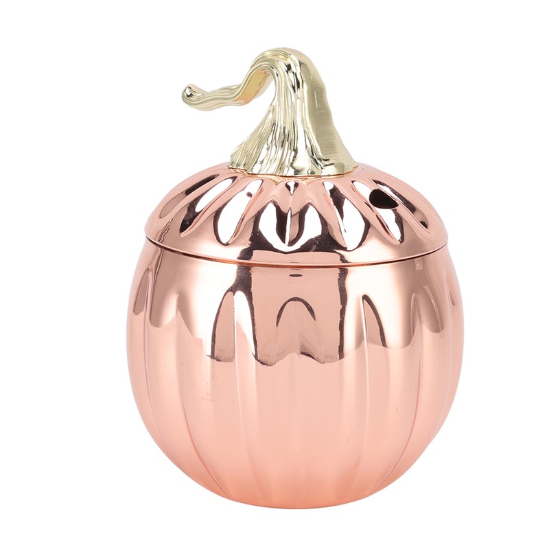 Pumpkin Wine Glass Pumpkin Shaped Stainless Steel Rose Gold Wine