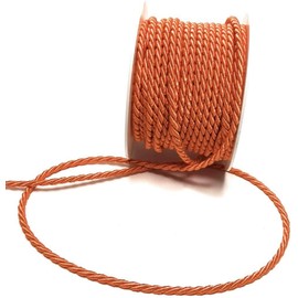 s.dekoda Cord 15 m x 4 mm Orange Twist Cord Decorative Cord