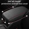 Center Console Covers for 2019-2014 Subaru Forester Red Stiches