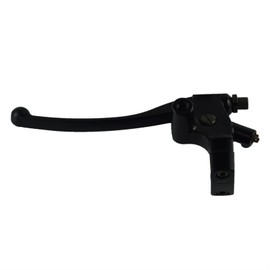 Ghost thorn XDF 1" 25mm Black Motorcycle Handlebar Mirror Base Mount Scooter Left Clutch Lever Perch 53172-MR1-000, Compatible for Honda Shadow VT600 VT750 VT1100 VT1300 VTX1300 VF750
