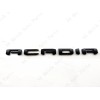GMC 4PCS Matte Black Door Rear Tailgate Acadia AWD Letter
