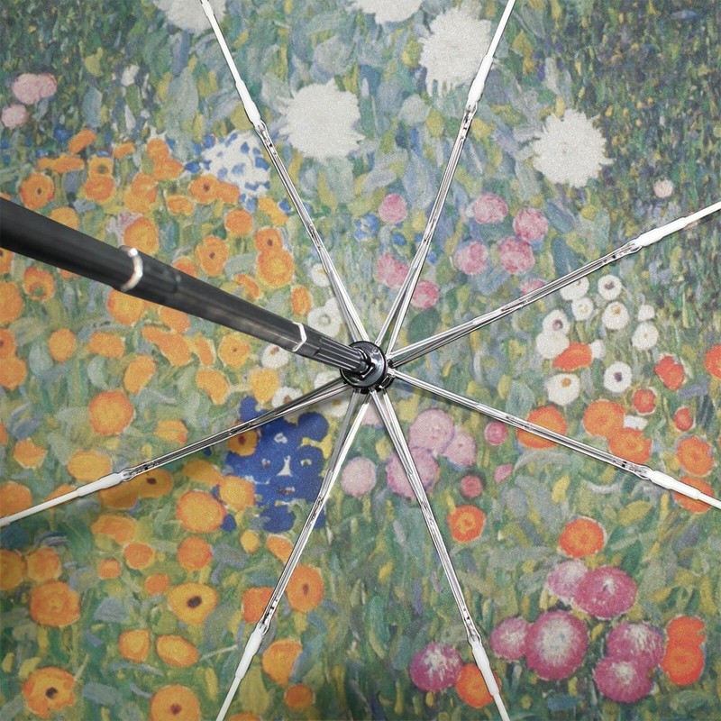 AHOMY Gustav Klimt Flower Garden Auto Open Close Folding Travel