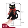 Black Cat Tree Topper for Christmas Decor