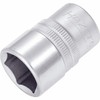 HAZET Hex Socket 900-18 | 12.5mm Square Drive, Flat Width: