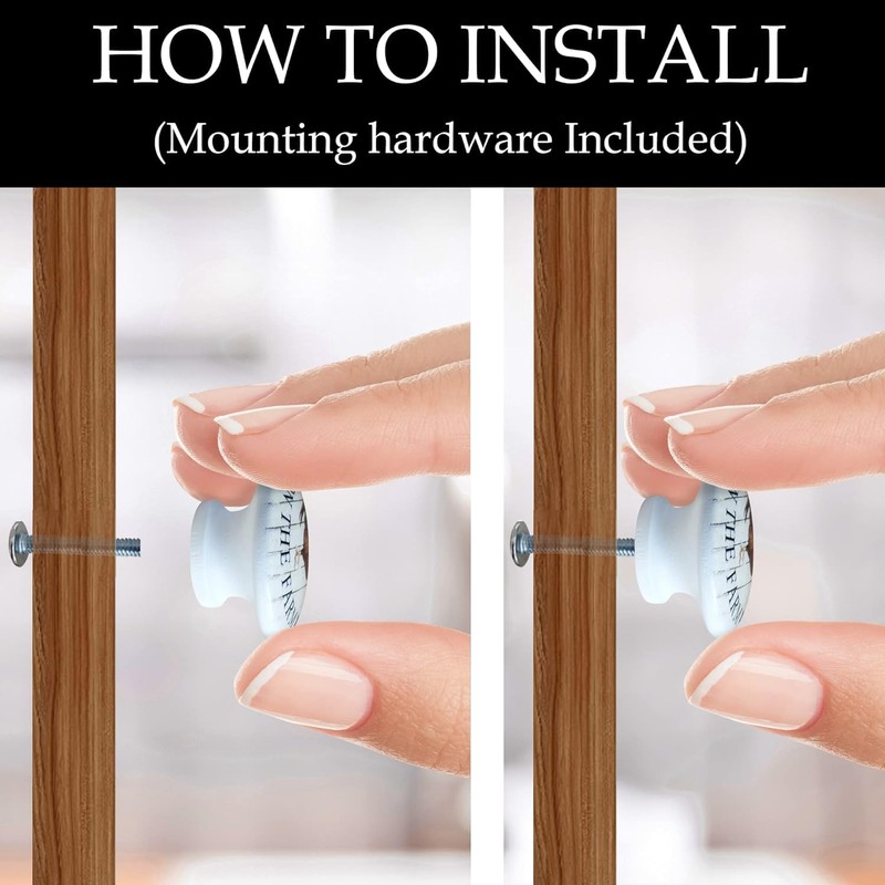 Twisted R Design Cabinet Knobs, Knobs for Kitchen Cabinets and