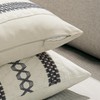 MIULEE Pack of 2 Boho Pillow Covers Gray 20x20 Inch