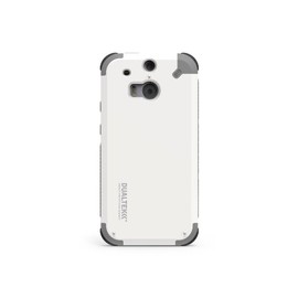 DualTek Extreme Shock Case for HTC One (M8) - Arctic White