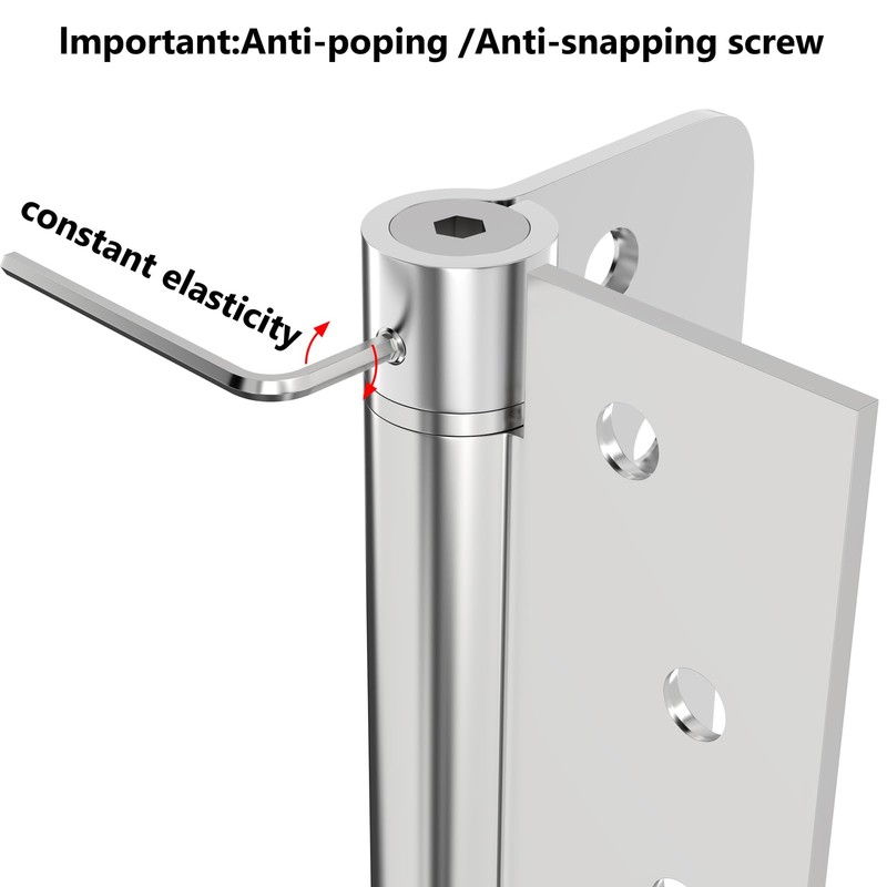 Hinges Self-Closing Door Hinges 4 inch 304 Stainless Steel Hinges
