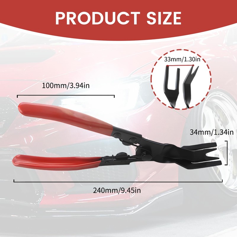 Trim Removal Tool, Plastic Rivet Remover Plier for Car Door