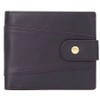 Men's Genuine Cow Leather RFID Wallet with Coin Pocket &