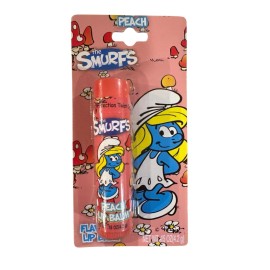 Lotta Luv THE SMURFS SMURFETTE Cartoon PEACH Flavored Lip Balm Rare Discontinued