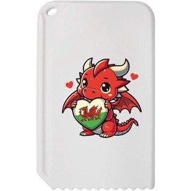 Azeeda 'Cute Baby Welsh Dragon' Plastic Ice Scraper (IC00046218)
