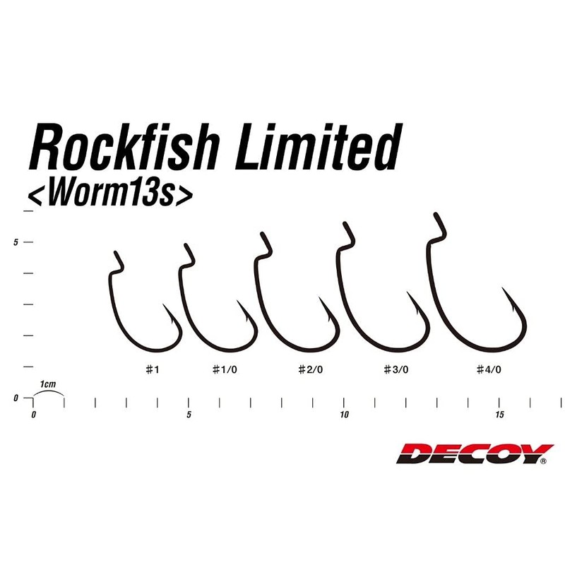 Katsuichi WORM13S Rockfish Limited #4/0 Decoy