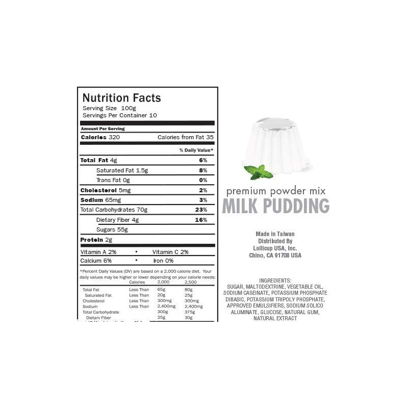 Tea Zone 2.2 lbs Milk Pudding Mix